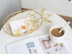 China Factory Gold Pineapple Shape Metal <strong>Wire</strong> <strong>Storage</strong> Fruit <strong>Basket</strong> <strong>for</strong> Home Decor - Product Image 4