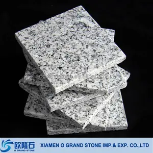 different types of G654 24 x 24 flamed or polished granite tiles