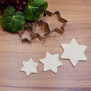 食品グレードステンレスビスケットモールドクッキー/クラスト/様々な形状のフルーツカッター用キッズ用クリエイティブ焼き - Product Image 2