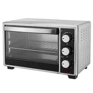 Puerta de vidrio doble 16L 1280w eléctrico horno tostador con buena calidad