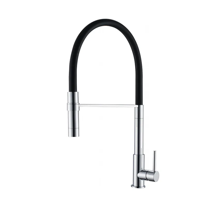 Green-New design red blue chrome ABS plastic head sink mixer flexible hose for kitchen faucet