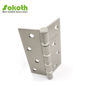 Charnière de porte du Moyen-Orient, charnière en fer nickel satiné 4 ", charnière pour portes de meubles - Product Image 6