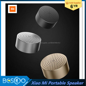2016 Original <span class=keywords><strong>Xiaomi</strong></span> mi Altavoz Bluetooth Altavoz Inalámbrico Portátil <span class=keywords><strong>Mini</strong></span> Caja Redonda para El Iphone 6 6 <span class=keywords><strong>s</strong></span> para Samsung S7 - Product Image 1