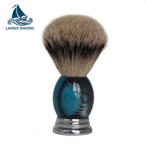 <span class=keywords><strong>Haut</strong></span> <span class=keywords><strong>de</strong></span> <span class=keywords><strong>Gamme</strong></span> Privé Étiquette Argent Pointe <span class=keywords><strong>Blaireau</strong></span> - Product Image 3