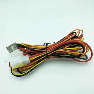 custom auto electronic gps locator Power cable wire harness for bike motorcycle