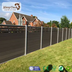 wood plastic composite smart roof top frontier fence