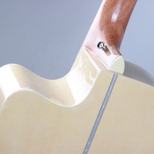 <span class=keywords><strong>41</strong></span> "Guitarra באיכות גבוהה 6 מיתרי טיונר פולק גימור מבריק גדול אשוח טיליה בס אקוסטית גיטרה עבור אוהבי מוסיקה - Product Image 6