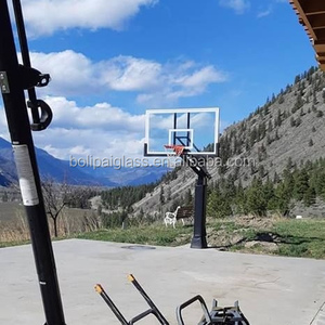 <span class=keywords><strong>Canestro</strong></span> da <span class=keywords><strong>Basket</strong></span> Regolabile Personalizzato da Interrare con Palo Imbottito - Product Image 3