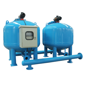 Filtres à <span class=keywords><strong>sable</strong></span> rapides à rétrolavage automatique 60 m3/heure, 2 ensembles en parallèle pour le traitement de l'eau de refroidissement - Product Image 2