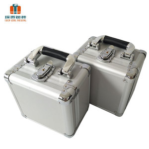 Cassa del Metallo Della macchina Strumento Media Dura di Alluminio Sicuro Sicuro Dell'unità di elaborazione di Trasporto di Viaggio di Caso di Immagazzinaggio - Product Image 3