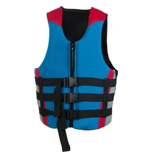 Gilet de sauvetage flottant en néoprène pour hommes, veste de survie, vente en gros,