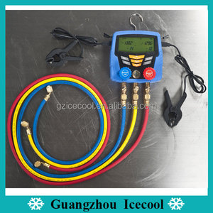 Refrigerazione manometro set digitale manometro digitale HS-350A con 60 ''tubo di carica - Product Image 2