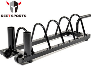 Estante de almacenamiento de placa de peso para gimnasio, accesorios de fitness, parachoques - Product Image 4