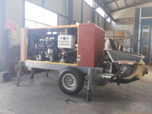 Pompa per Calcestruzzo Stazionaria <span class=keywords><strong>Putzmeister</strong></span> TK40 da 40 Metri Cubi all'Ora per Impianti di Produzione e Costruzioni - Product Image 4
