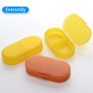 OEM Quality custom printed pill box 2 days mini plastic case colorful pill box Medicine Storage