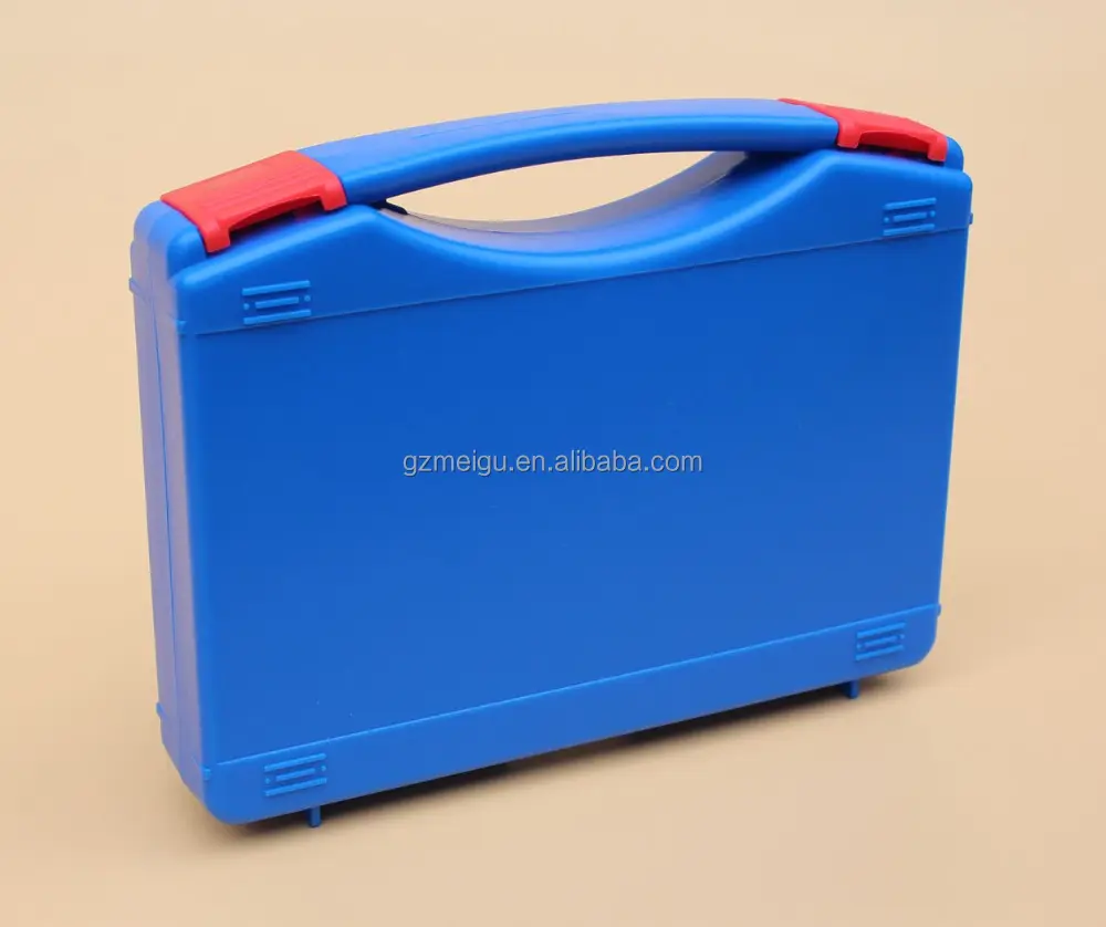 High Quality Red Metal Tool Box Portable Tool Case Plastic Carry Case_101002338