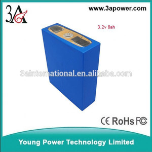 3.2v 10ah 8ah lifepo4 خلايا البطارية سكوتر البطارية بطارية قابلة للشحن دورة 2000 10c استنزاف عالية - Product Image 1