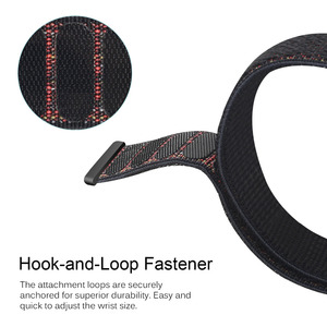 Liberación rápida tejido lazo de nylon correa de reloj fitness wristband para Fitbit versa banda - Product Image 2