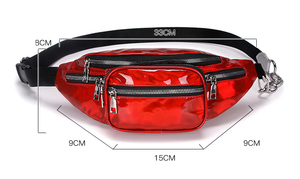 Venta caliente diseñador bolso de la cintura de cuero de la Pu de Fanny Pack - Product Image 2