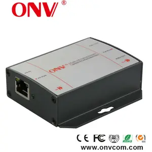 Long range ethernet and POE extender for ip camera