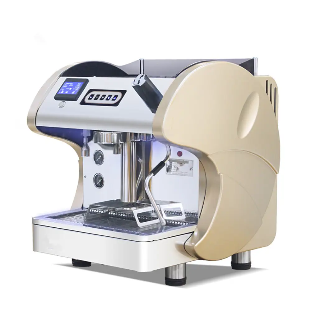 6L क्षमता एकल <span class=keywords><strong>बॉयलर</strong></span> लट्टे कॉफी निर्माता वाणिज्यिक एस्प्रेसो मशीन
