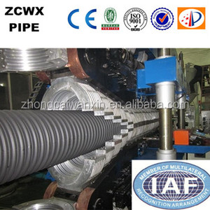 Trắng Đen <span class=keywords><strong>PE</strong></span> Đơn Tường Sóng Ống 75Mm 90Mm 110Mm - Product Image 5