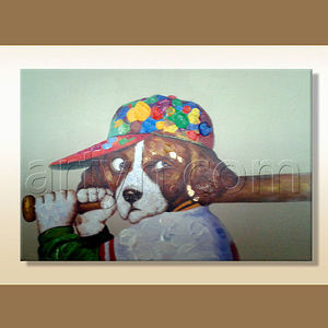 Hot- vente décoration de <span class=keywords><strong>peinture</strong></span> <span class=keywords><strong>chien</strong></span> de dessin animé - Product Image 1