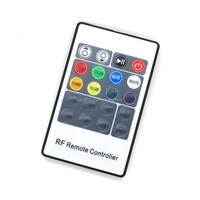 Télécommande RF sans fil pour bande LED RGB, 20 clés, 12V, 240W, 24V, 480W, 5050 3528