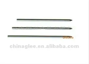 金属圆珠笔笔芯67毫米长x 2.3毫米直径.