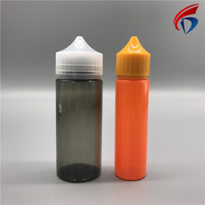 Varios estilos forma única sabotaje 8 ml mate mascota botella de plástico negro - Product Image 4