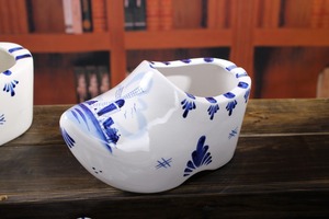 Azul y blanco <span class=keywords><strong>de</strong></span> cerámica <span class=keywords><strong>de</strong></span> gres estilo holanda <span class=keywords><strong>zapatos</strong></span> <span class=keywords><strong>de</strong></span> san valentín regalos <span class=keywords><strong>de</strong></span> cumpleaños <span class=keywords><strong>de</strong></span> la boda decoración del hogar - Product Image 4