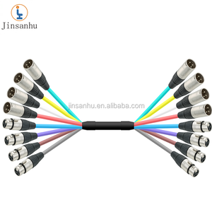 <span class=keywords><strong>Cavo</strong></span> XLR Maschio-Femmina <span class=keywords><strong>RCA</strong></span> a 8 Pin Multistadio di Alta Qualità Jinsanhu, Vendita all'Ingrosso - Product Image 2