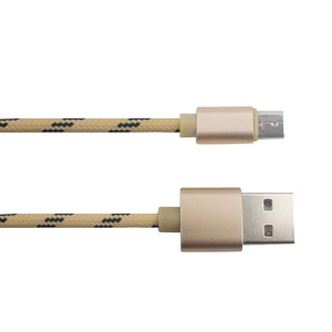 Tejido Trenzado Micro USB <span class=keywords><strong>cable</strong></span> <span class=keywords><strong>de</strong></span> datos <span class=keywords><strong>de</strong></span> metal productos novedosos para <span class=keywords><strong>la</strong></span> venta - Product Image 2