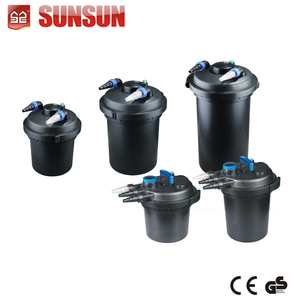 SUNSUN <span class=keywords><strong>Filtre</strong></span> d'étang écologique série CPF <span class=keywords><strong>pour</strong></span> jardins <span class=keywords><strong>Lampe</strong></span> <span class=keywords><strong>UV</strong></span> 18W <span class=keywords><strong>Filtre</strong></span> à poissons Koi en plastique ABS intégré - Product Image 4