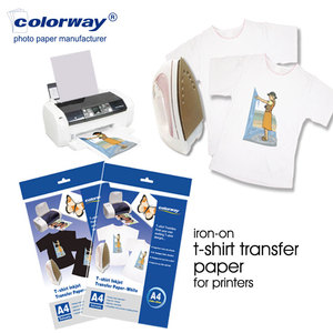 Colorway <strong>Factory</strong> Supply Inkjet Heat Transfer <strong>Paper</strong> for Creative t Shirts Design - Product Image 2