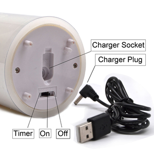 <span class=keywords><strong>Bougie</strong></span> pilier <span class=keywords><strong>LED</strong></span> à flamme mobile rechargeable par USB, fournie par TABO Factory - Product Image 2