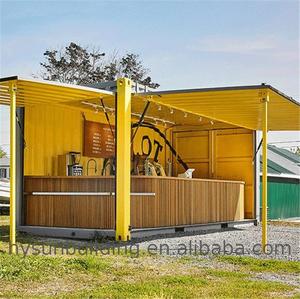 Pop-up móvil café contenedor para salemobile 20ft envío tienda de café bar venta de <span class=keywords><strong>comida</strong></span> rápida casa con precio de venta al por mayor de <span class=keywords><strong>la</strong></span> fábrica - Product Image 4