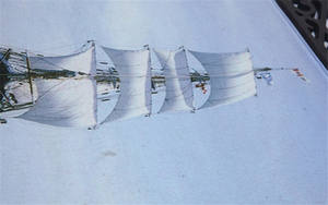 Retenir L'eau Froide-Résistant Polyester Matériel Voile Conception Non-Glissement Natte De Plage - Product Image 2