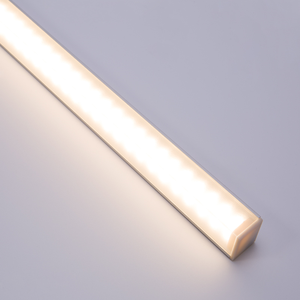 Profilé en aluminium pour bande LED 5050, éclairage élégant de 10 mm de large, angle droit à 45 degrés, coin en aluminium, profilé de finition pour carrelage - Product Image 3