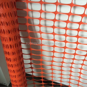 Barrera de Seguridad Reutilizable de HDPE Naranja para Obras de Construcción - Product Image 1