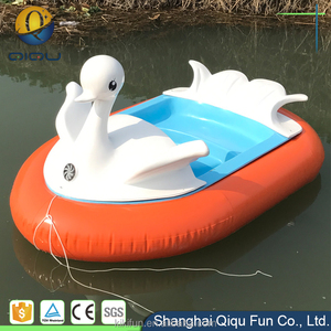 UFO type inflatable water park for kids toy motorized bumper boat Water Battery - Product Image 1