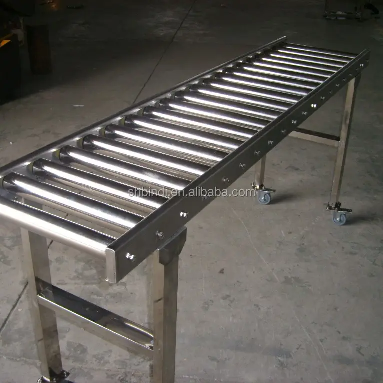 Factory Price Gravity Roller Table Conveyor