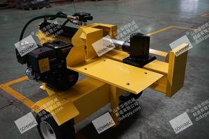 <span class=keywords><strong>Fendeuse</strong></span> de bûches à essence HUAHENG 37 tonnes, 15 CV, avec composant moteur central, garantie numérique de 12 mois, boule d'attelage de 2 pouces - Product Image 3