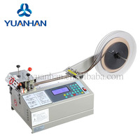 Machine de découpe automatique pour bandes sur tissu, coupe-ruban en Polyester, excellente qualité, chaude et froide avec capteur