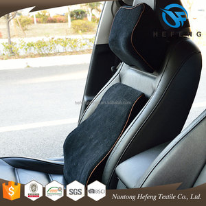 Car Lumbar Support Back <strong>Cushion</strong> and Car <strong>Neck</strong> Pillow Kit - Product Image 5