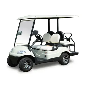 Coche de golf go kart eléctrico, 4 plazas