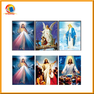 <span class=keywords><strong>Photo</strong></span> à bascule en 3d personnalisé, image <span class=keywords><strong>de</strong></span> la vierge marie et jésus <span class=keywords><strong>Christ</strong></span>, bricolage - Product Image 4