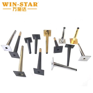 WINSTAR Contemporary Metal Furniture Legs Golden Corn <strong>Cabinet</strong> <strong>Feet</strong> for Bedroom Hotel Outdoor Hospital - Product Image 5