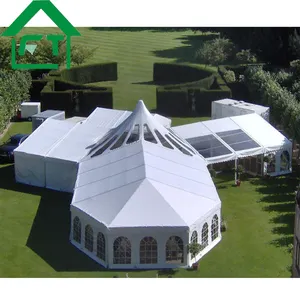 Gemengde Event Party Tent Hoge Top Hoed Marquee Luxe Bruiloft Canopy