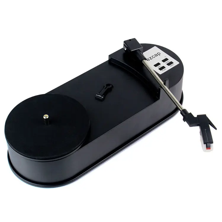 Ezcap613 Turntable Player e Gravador de Covnerter Vinil Gravar a música formato USB Flash Drive ou Cartão Micr SD como MP3 não há necessidade de PC